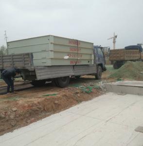 河南榮帆建筑建正項(xiàng)目部3X16米150噸汽車(chē)衡案例
